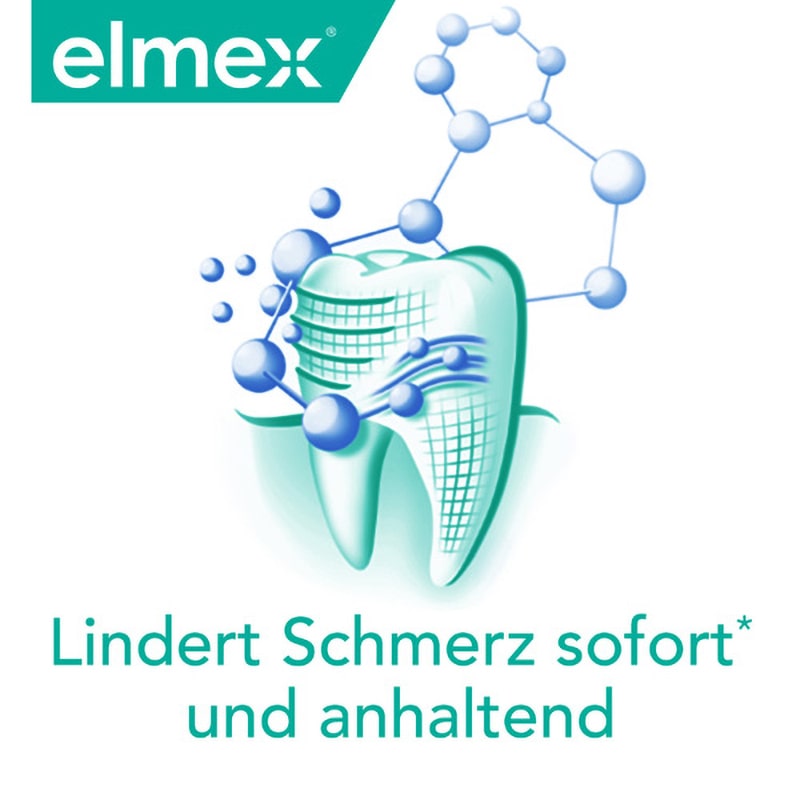 elmex Sensitive Professional sanftes Weiss Zahnpaste, 75ml