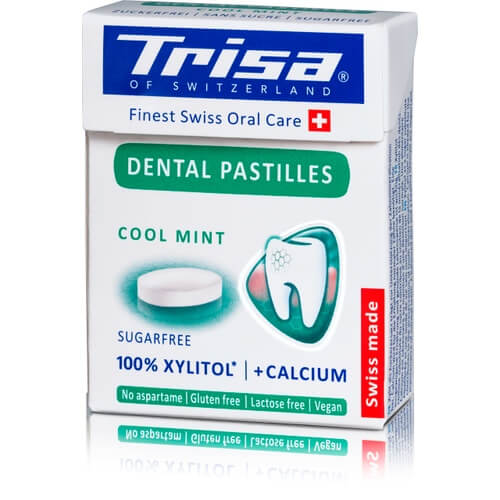 Trisa DENTAL Pastille cool mint, 25g