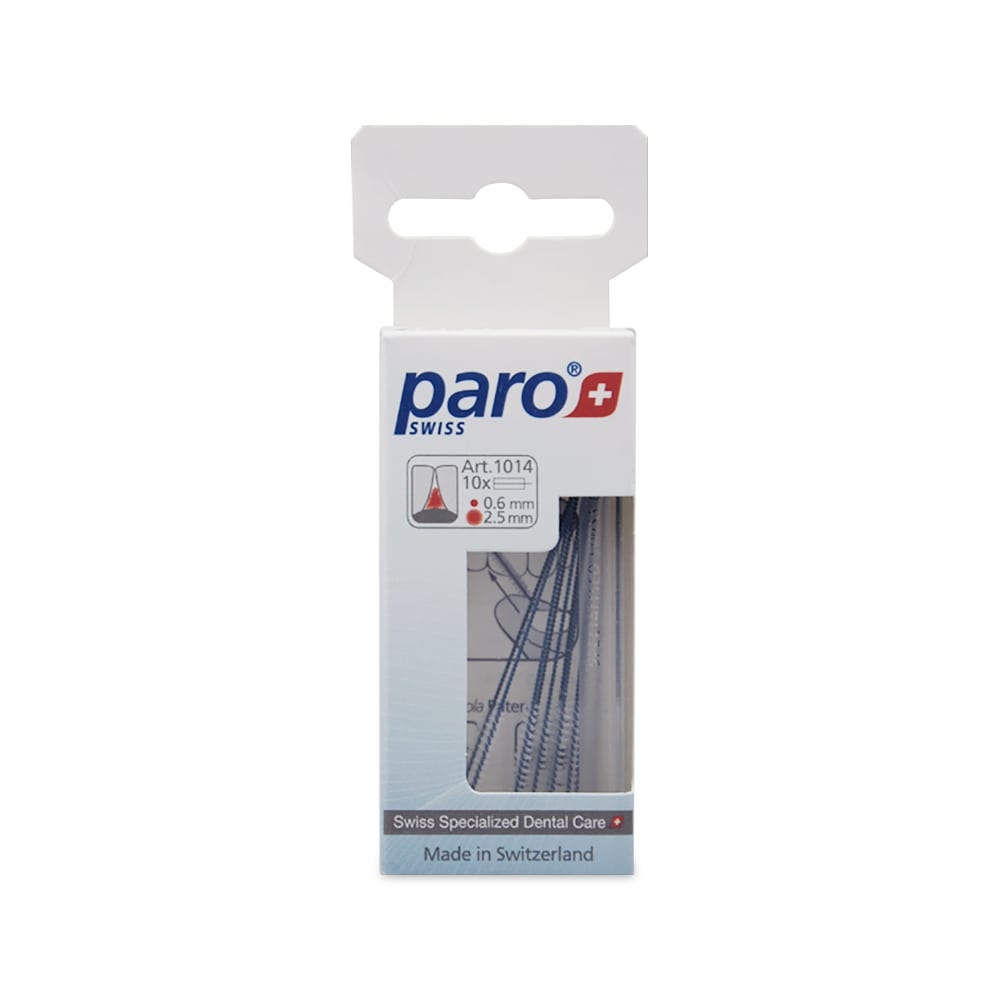 paro isola long Interdentalbürste 2,5mm blau, 10 Stück