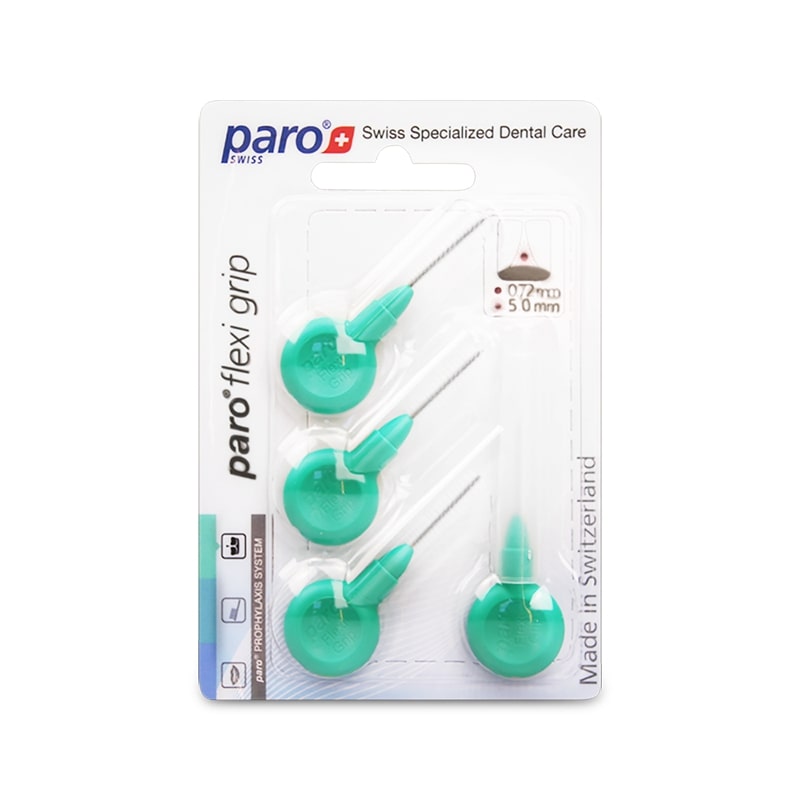 paro flexi-grip Interdentalbürste 5,0mm grün, 4 Stück