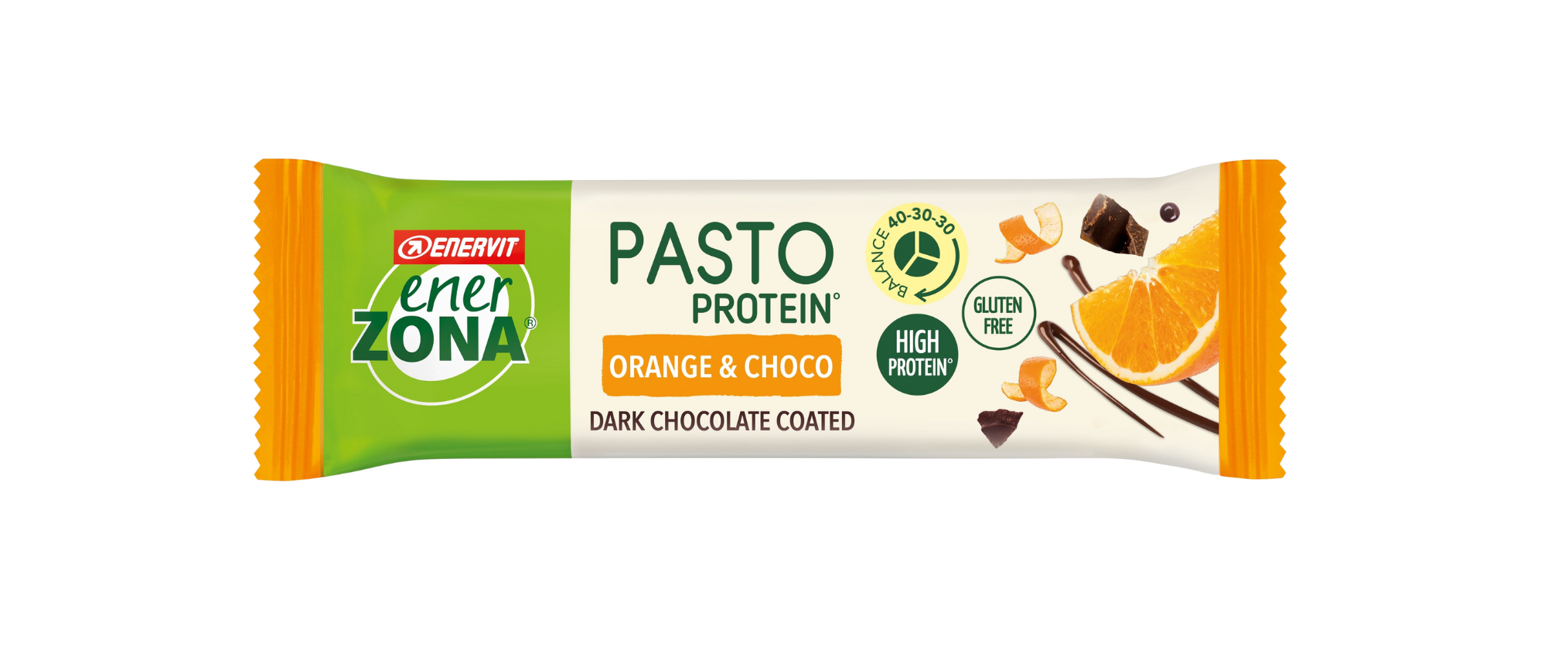 Pasto Protein Orange & Choco Riegel