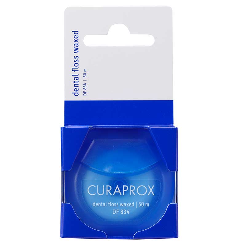 CURAPROX DF 834 dental floss gewachst mint, 50m