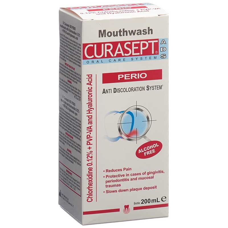 CURASEPT Mundspülung 0.12%CHX ADS Perio, 200ml