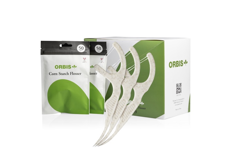 Orbis Green Flosser, 50 Stück