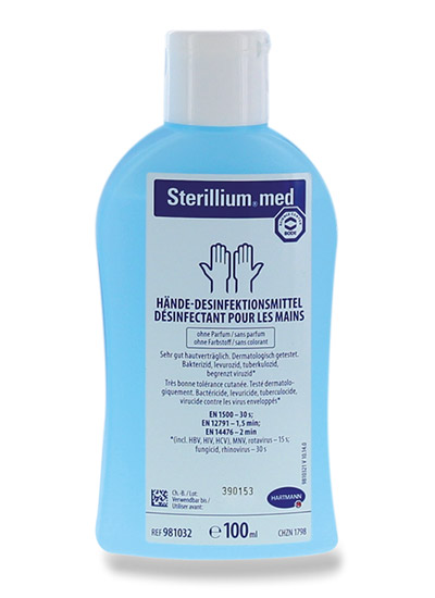Sterillium med 100ml Händedesinfektionsmittel