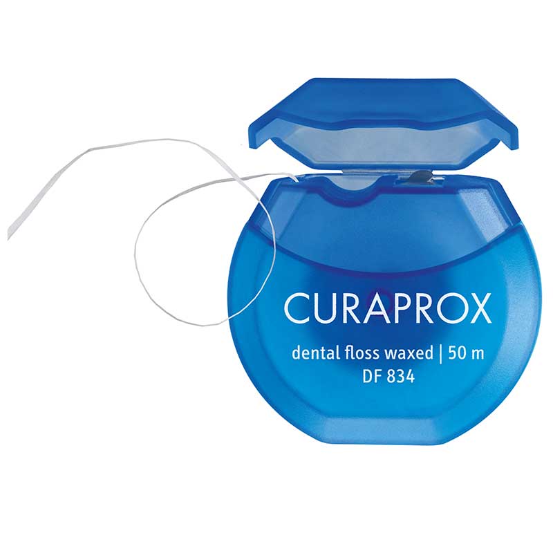 CURAPROX DF 834 dental floss gewachst mint, 50m