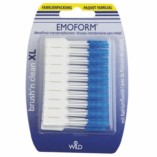 EMOFORM brush'n clean XL blau, 80 Stück