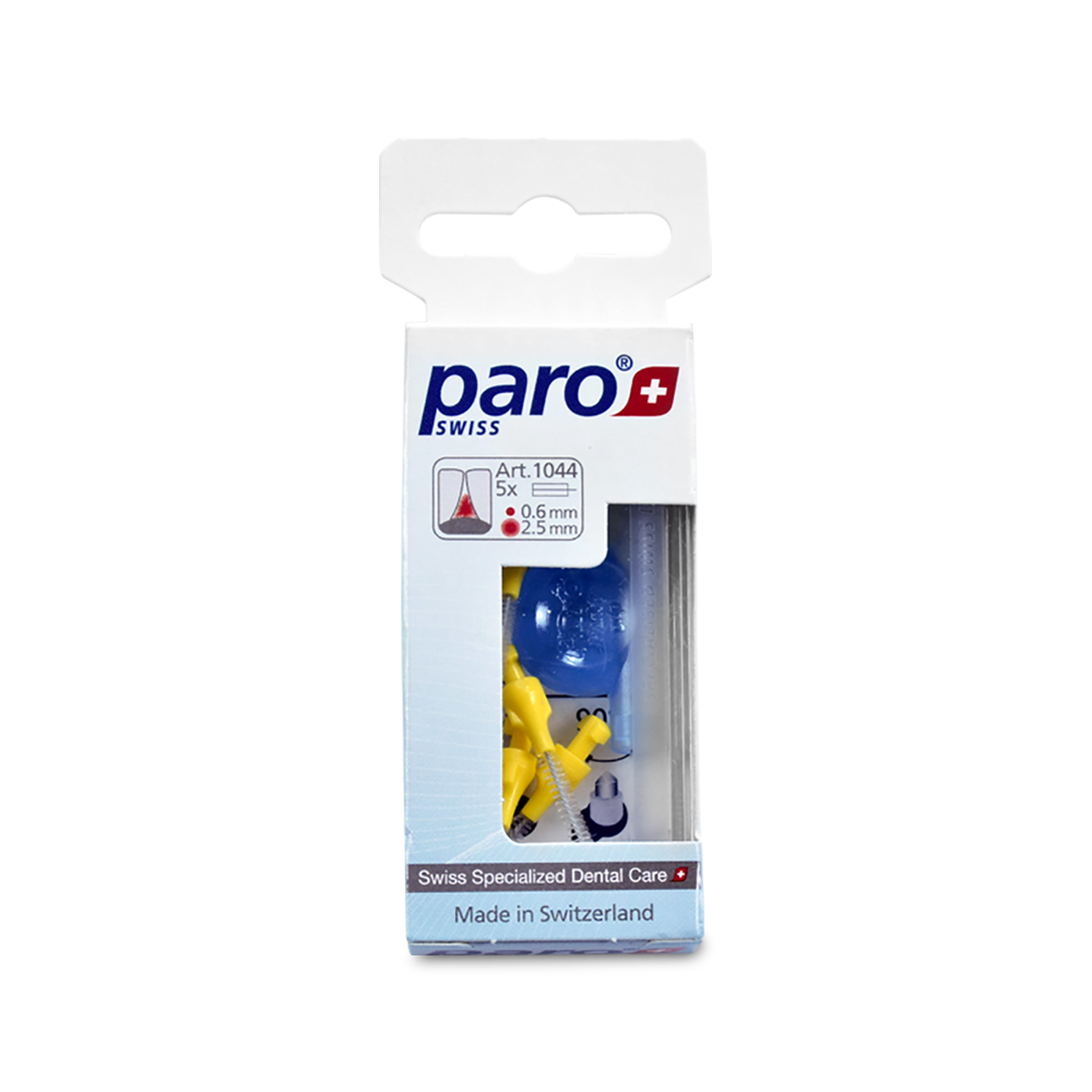 paro isola F Interdentalbürste 2,5mm gelb, 5 Stück