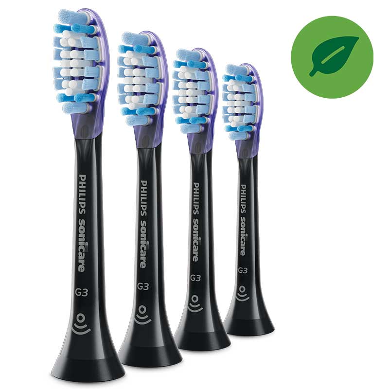 PHILIPS sonicare G3 Premium Gum Care Standard-Bürstenkopf schwarz 