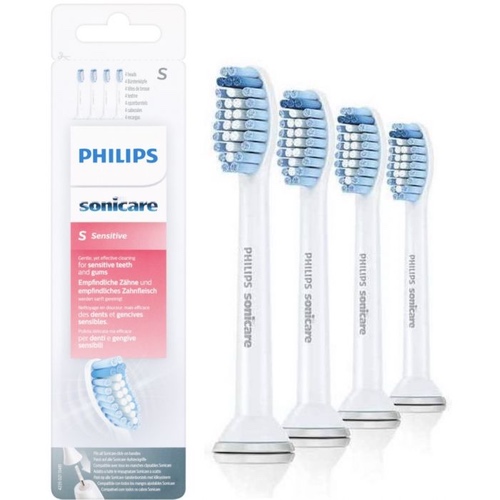 PHILIPS sonicare S Sensitive Standard-Bürstenkopf, 4 Stück