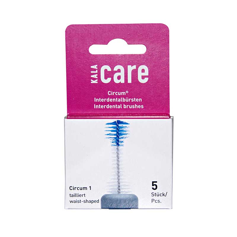 KALAcare Circum Interdentalbürste 1 0,90mm grau, 5 Stück