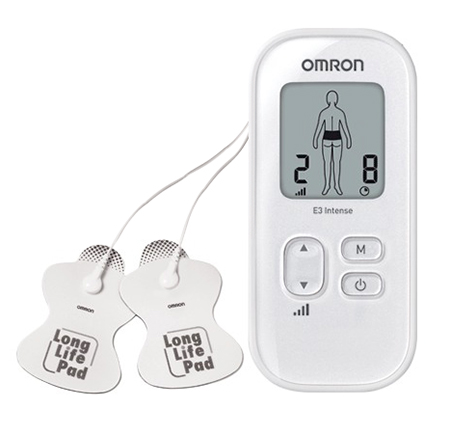 Omron E3 Intense TENS-Gerät zur Schmerzlinderung und Muskelmassage