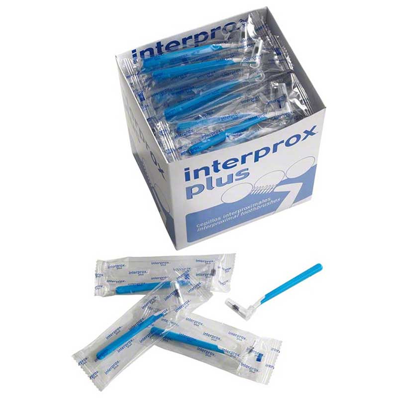 interprox plus conical 3-5mm blau, 100 Stück