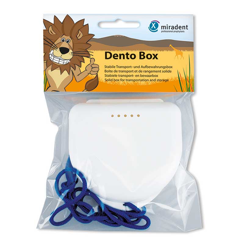 H+W miradent Dento Box I weiss, 1 Stück
