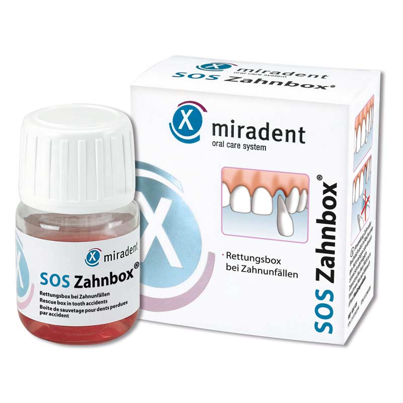 H+W miradent SOS Zahnbox, 1 Stück