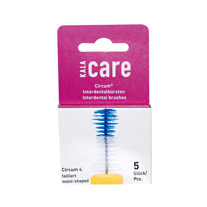 KALAcare Circum Interdentalbürste 4 1,30mm gelb, 5 Stück