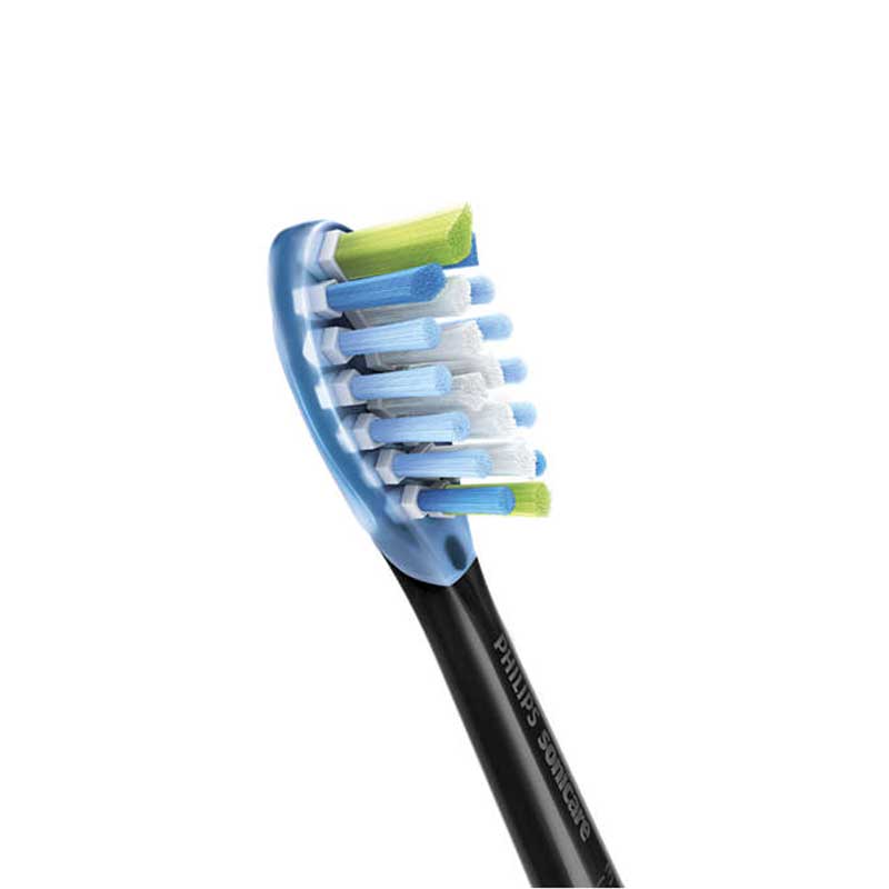 PHILIPS sonicare C3 Premium Plaque Defence Standard-Bürstenkopf schwarz, 4 Stück