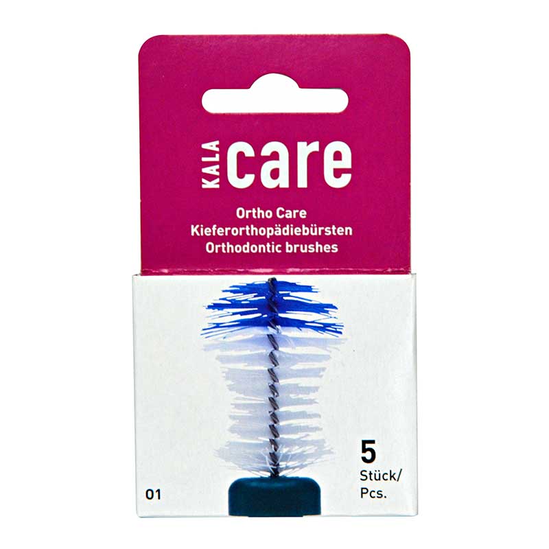KALAcare Ortho Care Brush Interdentalbürste O1 grün, 5 Stück