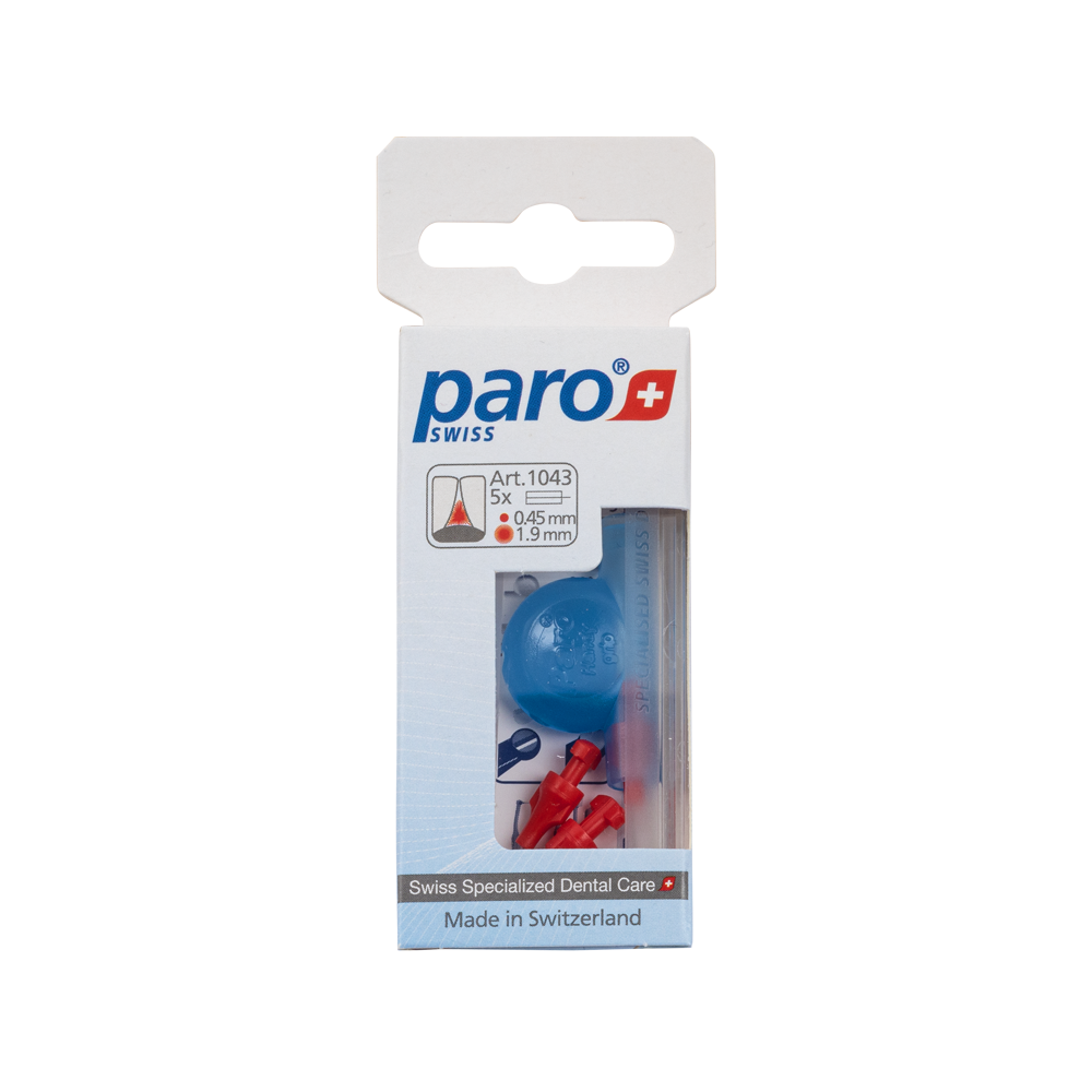 paro isola F Interdentalbürste 1,9mm rot, 5 Stück