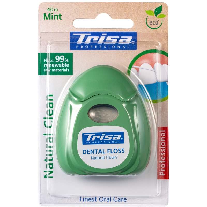 Trisa Dental Floss Natural Clean, 40m