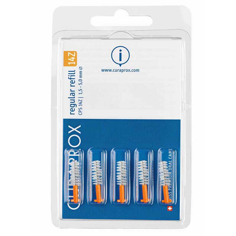 CURAPROX regular CPS 14Z Interdentalbürste orange, 5 Stück