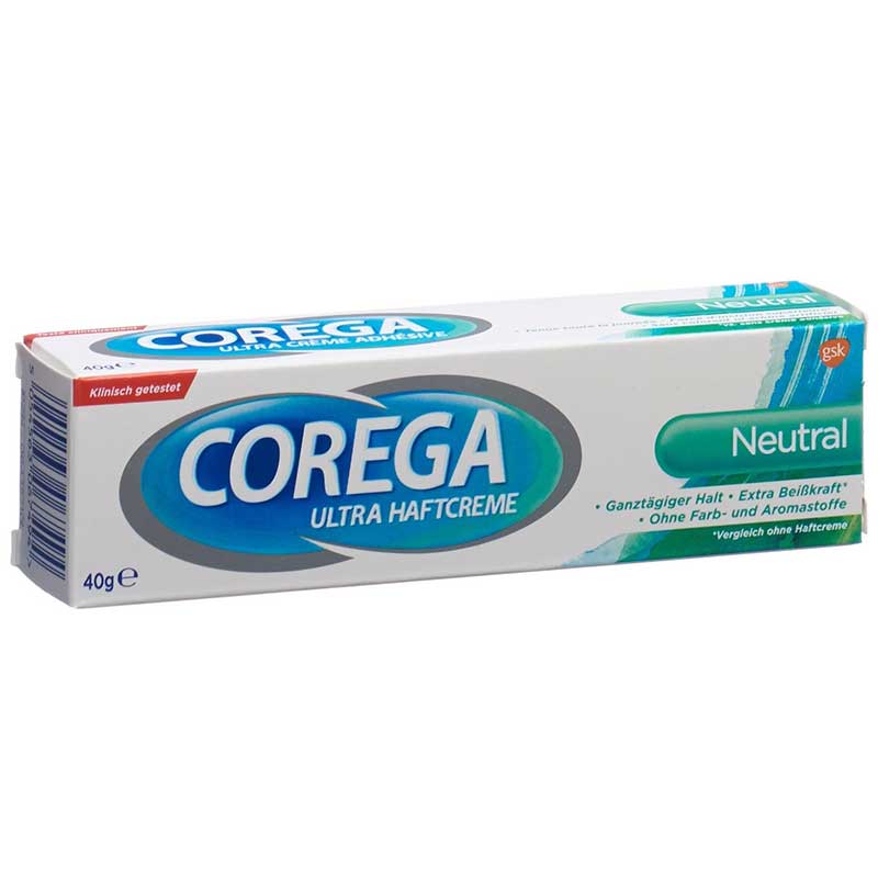 GSK Corega Ultra Haftcreme Neutral, 40g